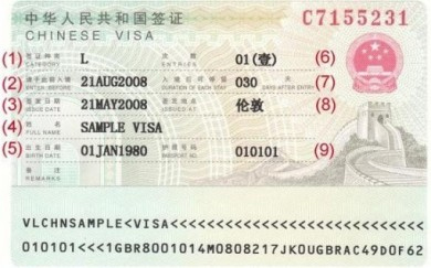 rilascio visti su passaporto