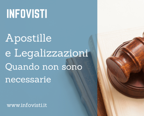 apostille legalizzazione documenti