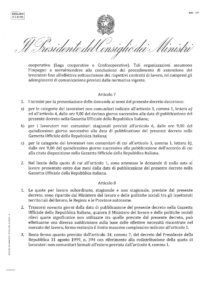 Presidente Consiglio Ministri