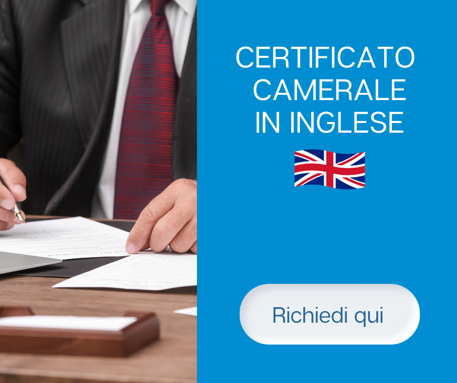 certificato camerale inglese certificato camerale inglese