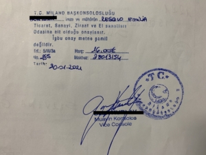 Legalizzazione documenti Turchia Legalizzazione documenti Turchia