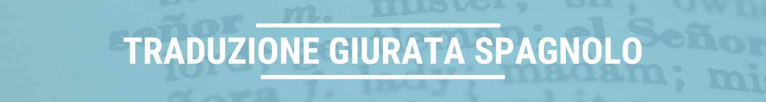 traduzione giurata spagnolo
